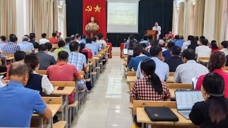Quang cảnh lớp bồi dưỡng