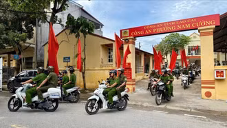 Công an Lào Cai đồng loạt ra quân thực hiện cao điểm tấn công trấn áp tội phạm