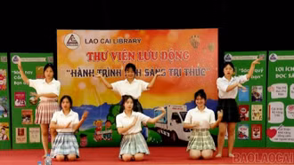 Sôi động chương trình “Hè vui cùng sách” tại Trung tâm Công tác xã hội và Bảo trợ xã hội số 2 tỉnh Lào Cai