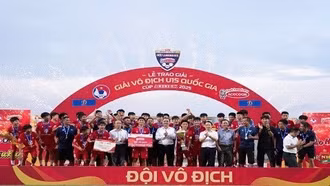 Chung kết giải U15 Quốc gia - Cúp Acecook 2025: PVF bảo vệ thành công ngôi vương