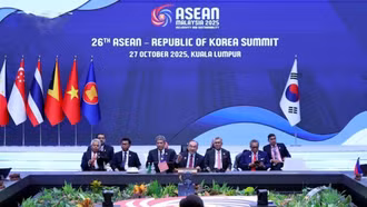 Kế hoạch 5 năm ASEAN - Hàn Quốc: Tăng trưởng, an ninh, kết nối con người