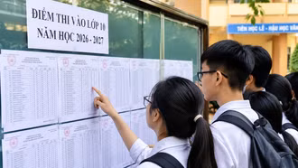 Lào Cai nằm trong 19 tỉnh đã công bố điểm thi vào lớp 10, chưa ban hành điểm chuẩn