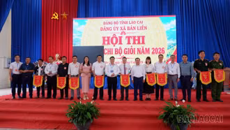 Bản Liền, Bảo Nhai tổ chức Hội thi Bí thư chi bộ giỏi năm 2026