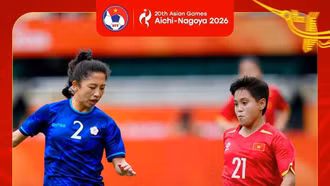 ĐT nữ Việt Nam bỏ lỡ cơ hội, thua sát nút Đài Bắc Trung Hoa ở trận ra quân ASIAD 2026