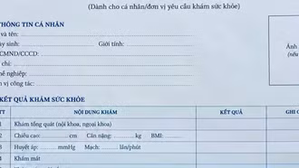 Bộ Y tế yêu cầu chấn chỉnh việc cấp giấy khám sức khỏe với "thời gian rất nhanh"