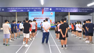 Xã Lục Yên tổ chức Giải cầu lông lần thứ I năm 2026