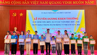 Sôi nổi các hoạt động hưởng ứng Tháng hành động vì trẻ em năm 2026