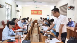 Đoàn kiểm tra của UBND tỉnh làm việc với xã Trịnh Tường về công tác tổ chức bộ máy, cán bộ