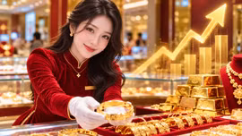 Giá vàng trong nước giảm nhẹ, SJC về mốc 143,8 triệu đồng/lượng