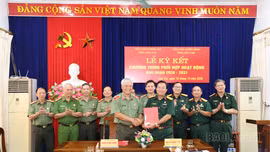 Hội Cựu CAND tỉnh và Hội CCB tỉnh ký kết chương trình phối hợp hoạt động giai đoạn 2026 - 2031