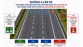 Đề xuất "làn vượt xe" trên cao tốc: Bắt buộc chuyển về làn phải sau khi vượt