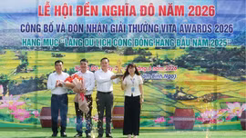 Nghĩa Đô vinh dự đón nhận Giải thưởng Du lịch Việt Nam với danh hiệu “Làng du lịch hàng đầu năm 2025”