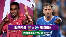 Nhận định Liverpool vs Brighton 21h00 ngày 25/10: "The Kop" thị uy sức mạnh