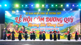 Dương Quỳ khai mạc lễ hội “Cốm Dương Quỳ - Hương sắc vùng cao”