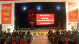 Trung đoàn 254 tổ chức thành công Hội thi Bí thư Chi bộ giỏi cấp Trung đoàn