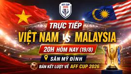 TRỰC TIẾP Việt Nam vs Malaysia 20h hôm nay (19/8): Giăng bẫy bắt "mãnh hổ"