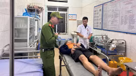 Công an xã Văn Bàn kịp thời cứu người gặp nạn dưới vực