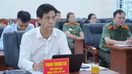 Phó Chủ tịch UBND tỉnh Phan Trung Bá dự hội nghị về trường học biên giới do Bộ Công an tổ chức