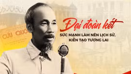 Đại đoàn kết - sức mạnh làm nên lịch sử, kiến tạo tương lai