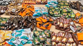 Thái Lan thu giữ khoảng 7 kg heroin giấu trong gói đồ uống hòa tan