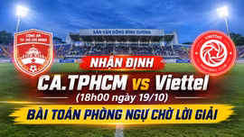 Nhận định CA.TPHCM vs Viettel (18h00 ngày 19/10): Bài toán phòng ngự chờ lời giải