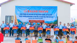 Cao Sơn: Khánh thành công trình nhà lớp học Điểm trường Lao Cu Chải