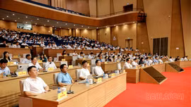 Lào Cai tham dự Hội nghị toàn quốc nghiên cứu, học tập, quán triệt và triển khai thực hiện các nghị quyết, chỉ thị của Bộ Chính trị