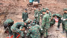 Phát hiện thêm 11 hài cốt liệt sĩ tại Công viên Lê Thị Riêng