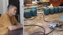 Lái tàu cầm đầu đường dây rút trộm dầu diesel hơn 4,5 tỷ đồng