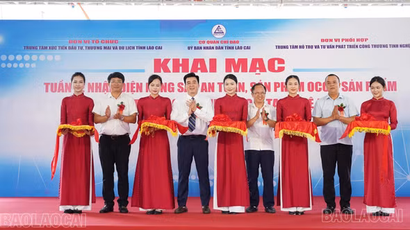 Lào Cai quảng bá nông sản an toàn, sản phẩm OCOP tại Nghệ An