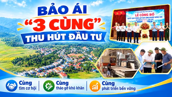 Bảo Ái “3 cùng” thu hút đầu tư