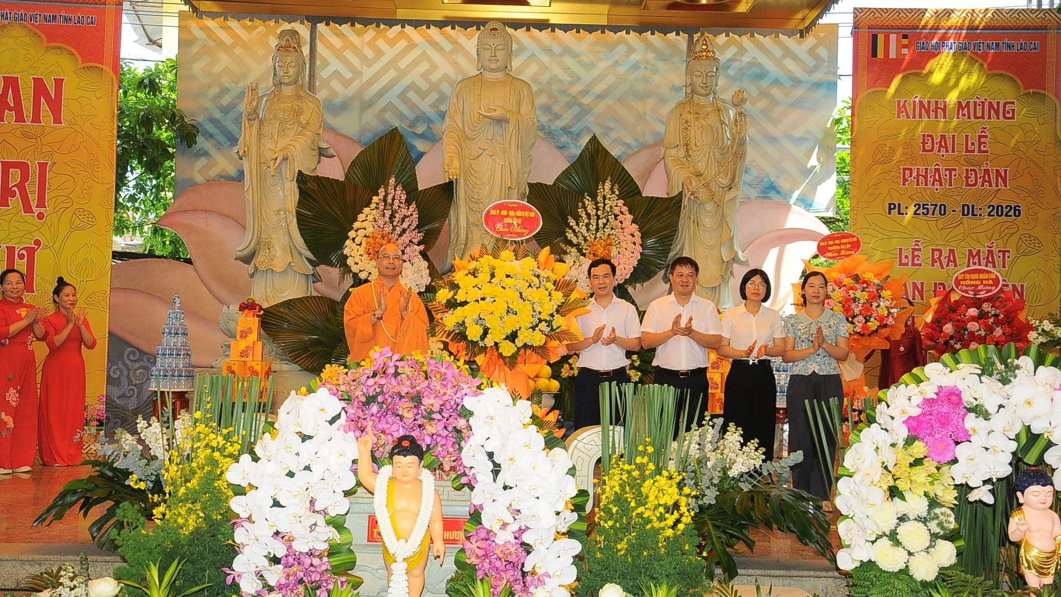 Đông đảo tăng ni, phật tử dự Đại lễ Phật đản Phật lịch 2570 tại chùa Tùng Lâm Ngọc Am ảnh 14