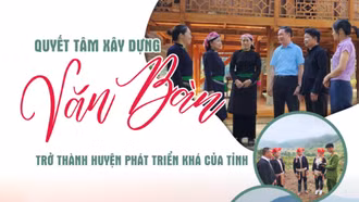 Quyết tâm xây dựng Văn Bàn trở thành huyện phát triển khá của tỉnh