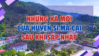 [Infographic] 2 xã mới của huyện Si Ma Cai sau khi sáp nhập