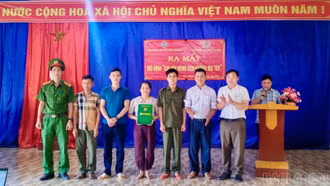 Phúc Khánh ra mắt mô hình điểm "Chi hội Nông dân không ma túy"