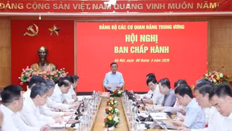 Thường trực Ban Bí thư chủ trì Hội nghị Ban Chấp hành Đảng bộ các cơ quan Đảng Trung ương