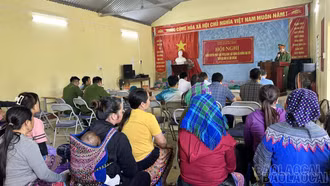 Sín Chéng: Tuyên truyền pháp luật về phòng cháy, chữa cháy và xây dựng xã không ma túy