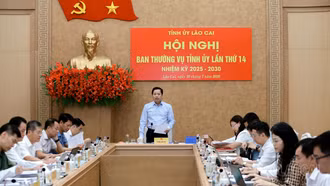 Ban Thường vụ Tỉnh ủy Lào Cai họp phiên thứ 14: Phát huy vai trò, trách nhiệm người đứng đầu