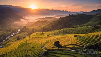 Mường Bo mùa lúa chín - Vẻ đẹp bình yên nơi thung lũng cuối trời Sa Pa