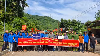 Tuổi trẻ xã Phúc Khánh ra quân hưởng ứng "Ngày chủ nhật xanh” toàn quốc lần thứ III năm 2026