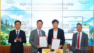 Phường Sa Pa: Hợp tác ứng dụng công nghệ trong phát triển du lịch và quản lý đất đai