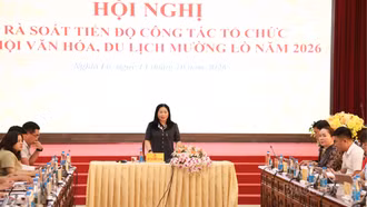 Rà soát tiến độ tổ chức Lễ hội Văn hóa, Du lịch Mường Lò năm 2026