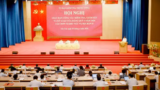 Ủy ban Kiểm tra Trung ương tổ chức Hội nghị giao ban công tác quý I/2026 tại Lào Cai