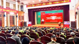 Công an tỉnh tổ chức tập huấn công tác bảo vệ hiện trường cho cán bộ cơ sở