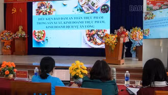 Púng Luông: Tập huấn kiến thức an toàn thực phẩm năm 2026 cho hơn 200 học viên