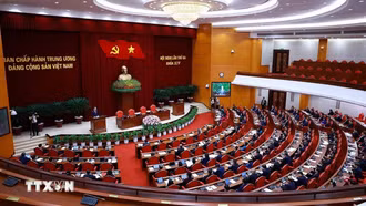 Thông cáo báo chí về ngày làm việc thứ năm và bế mạc Hội nghị lần thứ ba Ban Chấp hành Trung ương Đảng khóa XIV