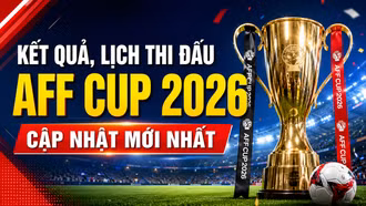 Kết quả, lịch thi đấu AFF Cup 2026 cập nhật mới nhất