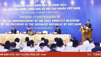 Chủ tịch nước quyết định đặc xá cho hơn 3.700 phạm nhân
