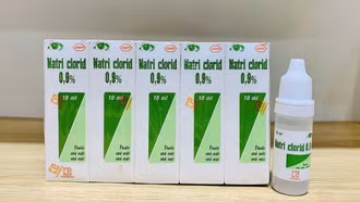 Xử phạt công ty sản xuất lô thuốc nhỏ mắt Natri clorid 0,9% vi phạm chất lượng