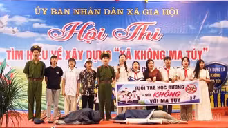 Xã Gia Hội tổ chức Hội thi tìm hiểu xây dựng “Xã không ma túy”